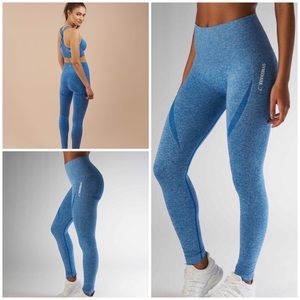 Gymshark Seamless Leggings Bluberry Marl